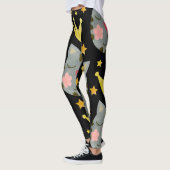 Kat Pattern Cute Pets Animals Leggings (Links)