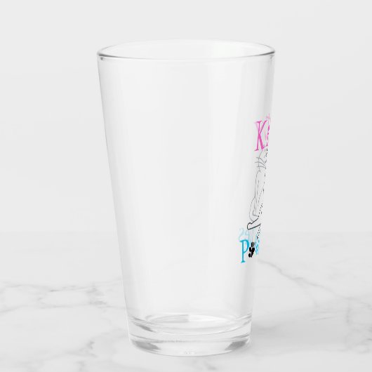 "Kat PAWlates" Glas (Rechts)