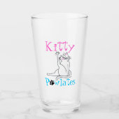 "Kat PAWlates" Glas (Voorkant)
