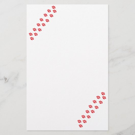 Kat Paws Briefpapier (Voorkant)