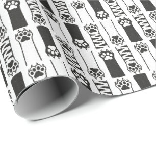 Kat Paws Cadeaupapier