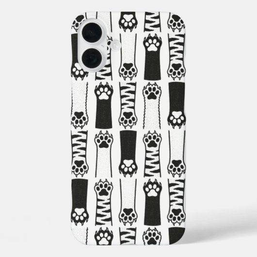Kat Paws Case-Mate iPhone Case (Achterkant)