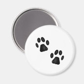 Kat Paws Magnet Magneet (Voorkant / Achterkant)