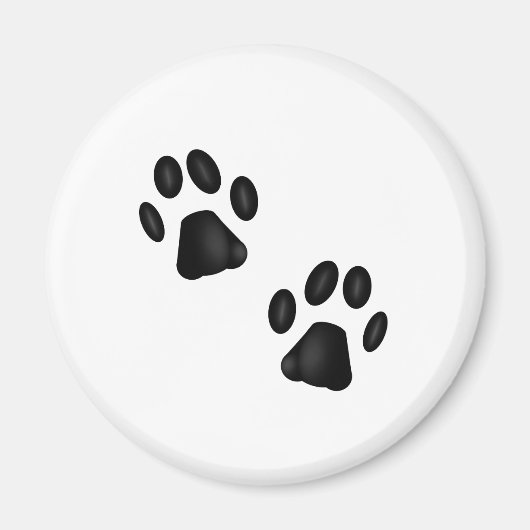 Kat Paws Magnet Magneet (Voorkant)