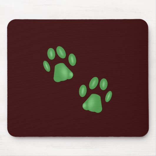 Kat Paws Mousepad Muismat (Voorkant)