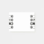Kat Paws Post-it® Notes (Voorkant)