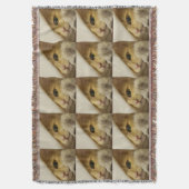 Kat Peek-A-Boo Deken (Voorkant Verticaal)