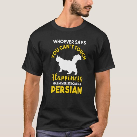 Kat Pers 4 T-shirt (Voorkant)