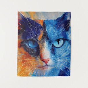 Kat Pet Leuk Schattig Dierenmetgezel Wandkleed