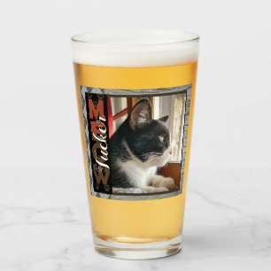 Kat Pet Name Meow One Photo Glas