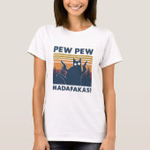  kat Pew Pew Madafakas T-shirt (Voorkant)