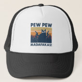  kat Pew Pew Madafakas Trucker Pet (Voorkant)