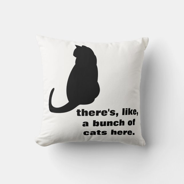 Kat Pillow Kussen (Voorkant)