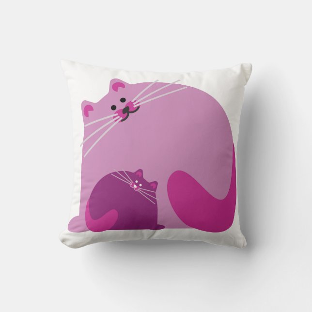 Kat Pillow Kussen (Voorkant)
