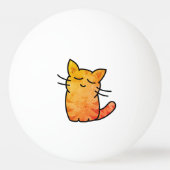 Kat Pingpongballen (Achterkant)