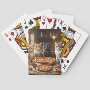 Kat Pizza Avond, Pokerkaarten