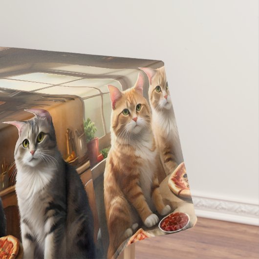 Kat Pizza Avond, Tafelkleed (Voorbeeld)