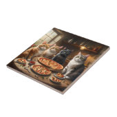 Kat Pizza Nacht, Tegeltje (Zijkant)