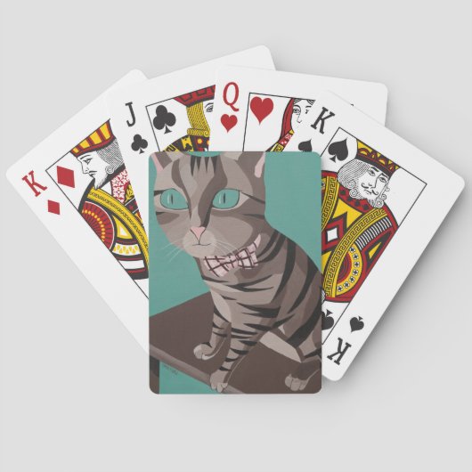 Kat Pokerkaarten (Achterkant)