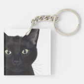 Kat, portret van Gus Sleutelhanger (Achterkant)