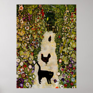 Kat Poster beroemde Klimt