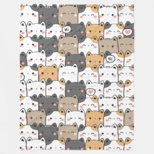 Kat Power 60x80 fleece deken