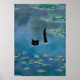 Kat Print Monet Waterlily