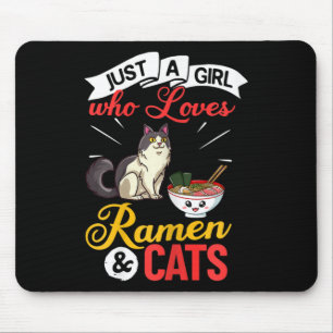 Kat Ramen Kom Soep Japans Muismat