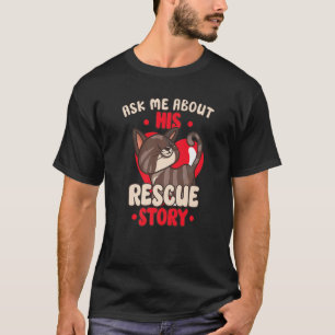 Kat Rescue Animal Rights Rescue Cat Adoption T-shirt
