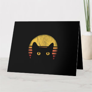 Kat Retro Vintage Kaart