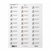 Kat Return Address Labels (Full Sheet)