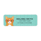 Kat Return Address Labels (Voorkant)