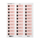 Kat Return Address Labels (Full Sheet)