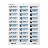 Kat Return Address Labels (Full Sheet)
