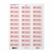 Kat Return Address Labels (Full Sheet)