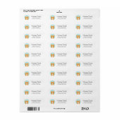 Kat Return Address Labels (Full Sheet)