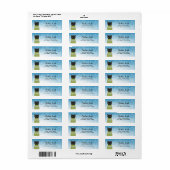 Kat Return Address Labels (Full Sheet)