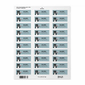 Kat Return Address Labels (Full Sheet)