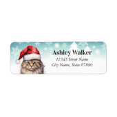Kat Return Address Labels (Voorkant)