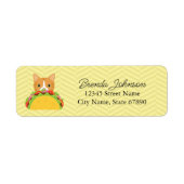 Kat Return Address Labels (Voorkant)