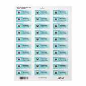 Kat Return Address Labels (Full Sheet)
