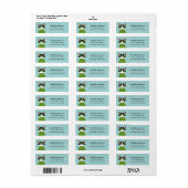 Kat Return Address Labels (Full Sheet)