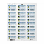 Kat Return Address Labels (Full Sheet)