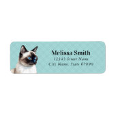 Kat Return Address Labels (Voorkant)