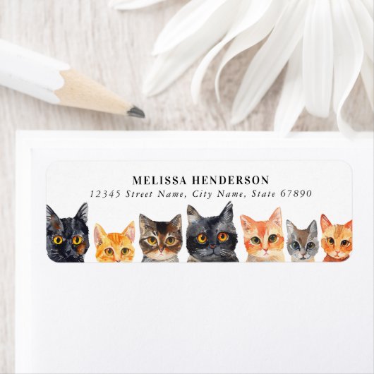 Kat Return Address Labels (Insitu)