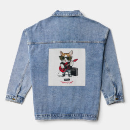 Kat Rockstar T-Shirt Denim Jacket