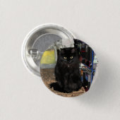 Kat Ronde Button 3,2 Cm (Voorkant /achterkant)