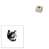 Kat Rubberstempel (Gestempeld)