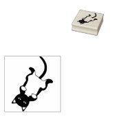 Kat Rubberstempel (Gestempeld)