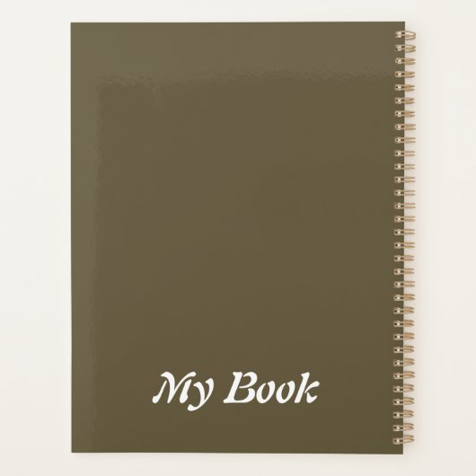 Kat Samurai. Personaliseren. Planner (Achterkant)